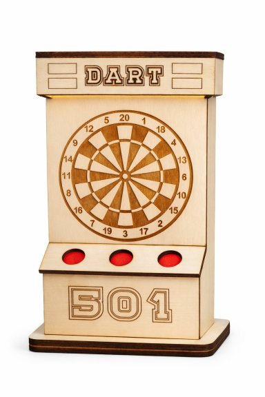 Dartautomat beleuchet