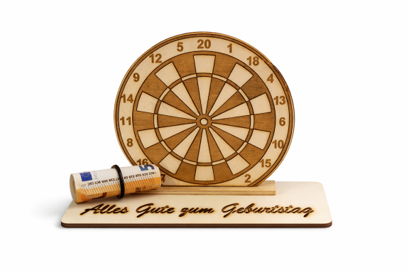 Dart Geld Geschenk